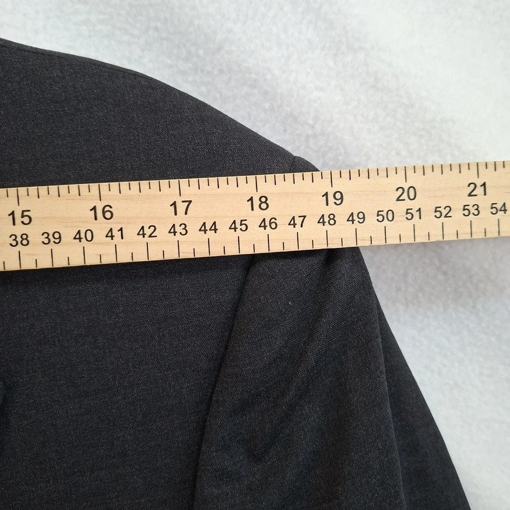 Brooks Brothers 1818 Blazer 40R SAMPLE Wool‎ Lycra Blend Gray Sharkskin